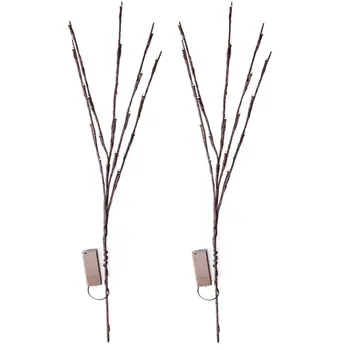 

LED Battery Box LED Tree Branch Light Willow Tree Branch Light Romantic Super Bright Yard Party Garden Xmas Decor