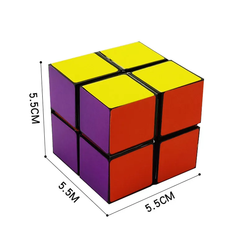 Cubo de Yoshimoto Jogo para Crianças 2 em 1 Cubo Mágico Infinito Brinquedo Relaxar Puzzel Adultos Edc Dupla Estrela Flexicube 6 Brinquedos e hobbies