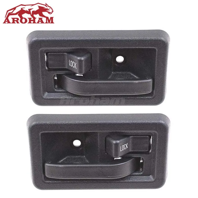 55176477AB 55176476AB New High Quality Black Pair Interior Door Handle Front Left Right For Jeep Wrangler TJ 1997-2002 | Автомобили и