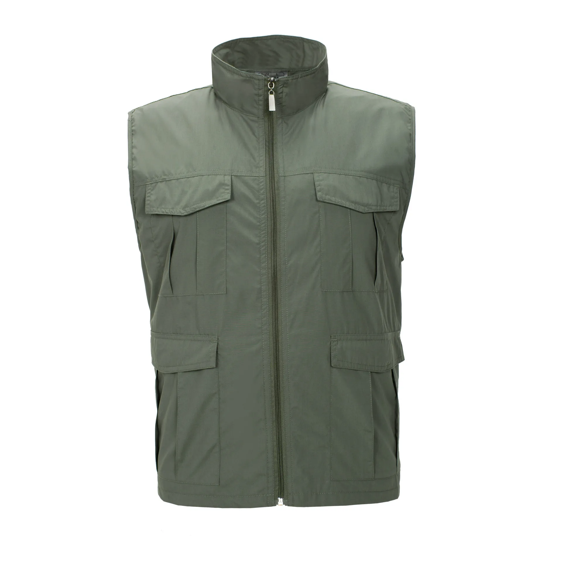 Men's Outdoor Lightweight Sleeveless Sports Jacket Spring And Summer Breathable Quick-drying Multi-Pocket fishing Hunting Vest | Мужская