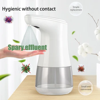 

282ml Automatic Liquid Spray Soap Dispenser infrared induction Hydroalcoholic Hand Cleaner Machine Touchless Sanitizer