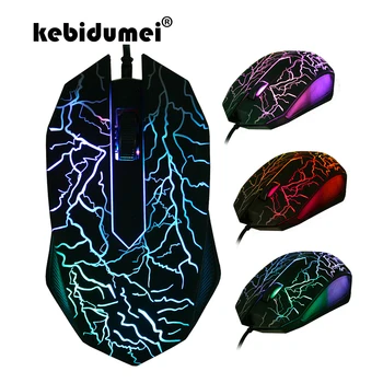 

USB Wired Mouse Universal LED Colorful Computer Gaming Mouse Professional Ultra-precise Game For Dota 2 For LOL Gamer 2400 DPI