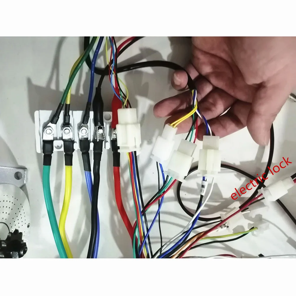 Комплект электродвигателя BLDC 72 в 3000 Вт с бесщеточным контроллером для