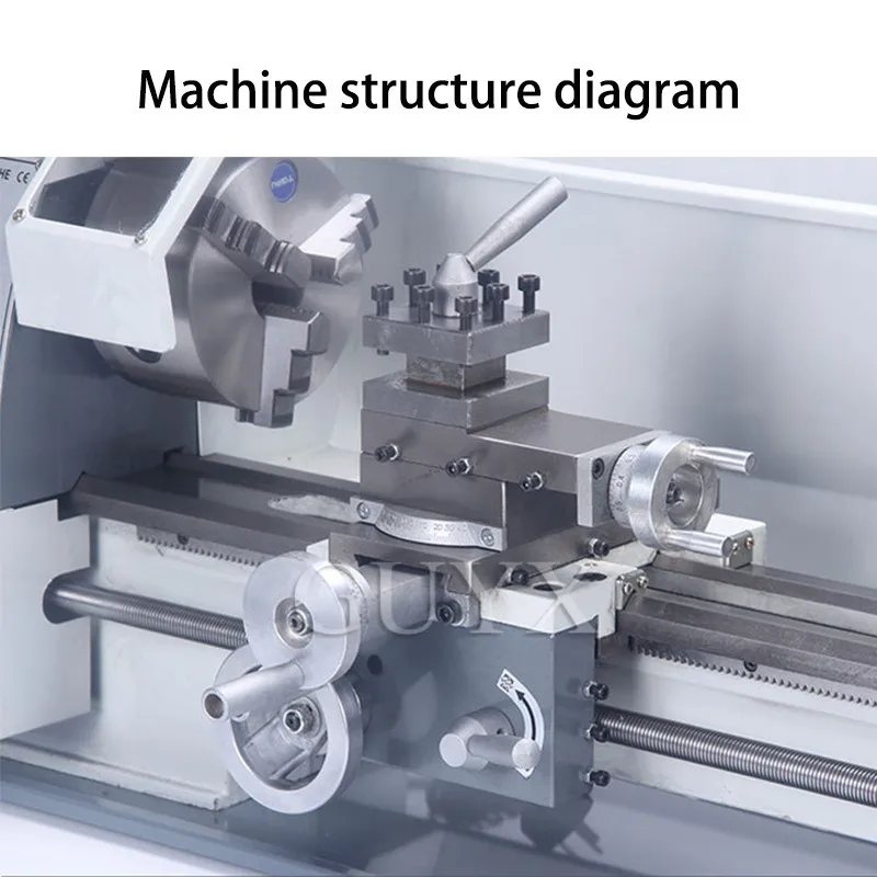 Небольшой Универсальный мини-металлический фрезерный станок токарный станок, деревообрабатывающий станок для бисероплетения