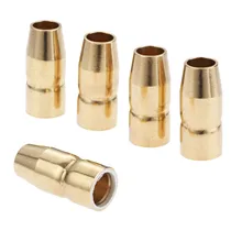 5 шт. 169 715 MIG газа сопла флеш наконечника подходит для Миллер H-9A H-10 M10 M15 M100 M150