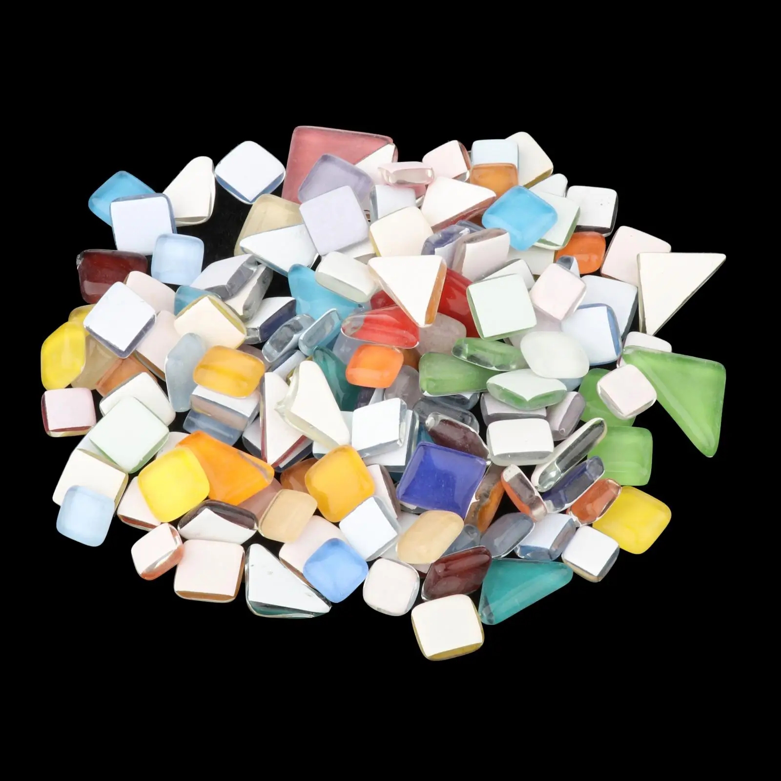 Premium Mosaic Tiles Mixed Color Arts Decorative Glass Pieces DIY Stones | Дом и сад