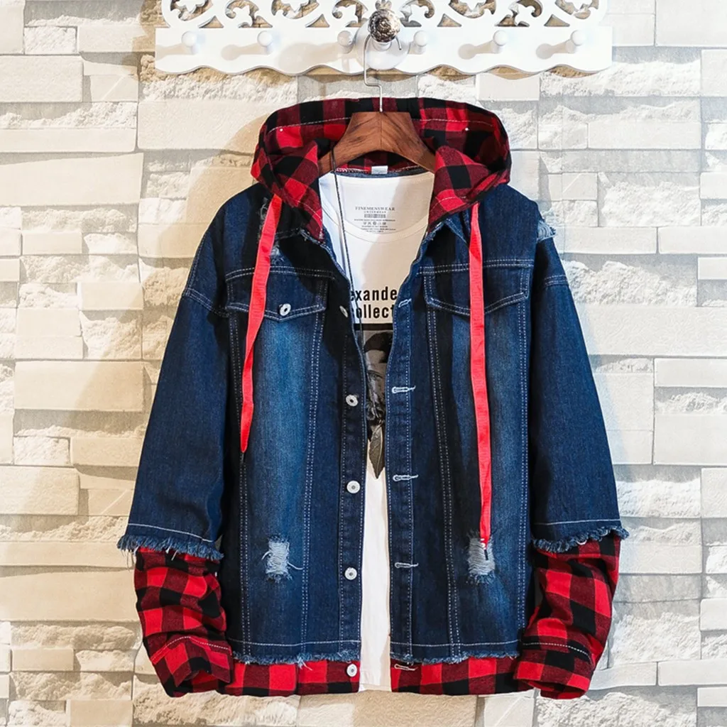 JAYCOSIN джинсовая куртка Chaqueta Hombre для мальчиков-подростков, джинсовые куртки в стиле хип-хоп, пальто, уличная мода, Мужская Куртка Jaqueta 19AUG14