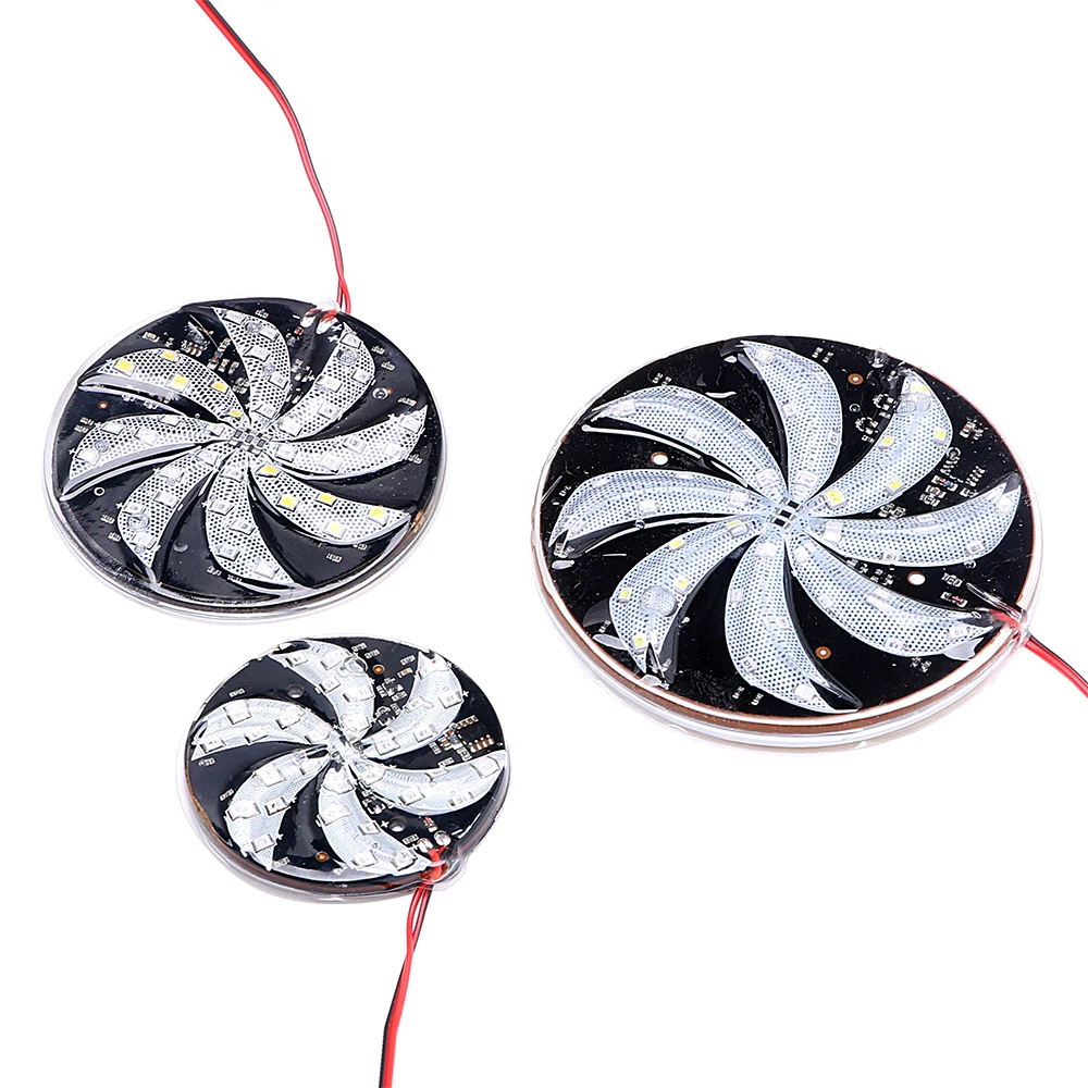 Flash Lamp Car Styling Atmosphere Lamp Fire Wheel Lights Motorcycle Car LED Strobe Light 40Leds Modified Windmill Lights motorcycle led lights led atmosphere light car led lights