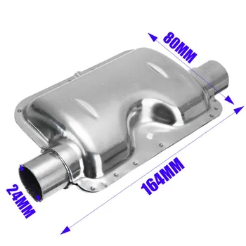 

Stainless Steel Exhaust Muffler For Webasto Eberspacher Air Parking Heater Durable And Practical To Use