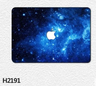 Чехол для ноутбука s Cosmic Sky для Apple Macbook Air 13,3 дюймов Pro 15,4 дюймов retina 12 дюймов чехол для ноутбука Macbook - Цвет: Черный