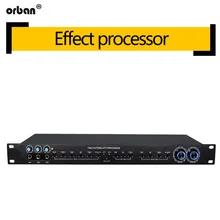 Эффект ktv предусилитель микрофон вокальный реверберация профессиональный сценический домашний караоке анти-Воющий цифровые эффекты