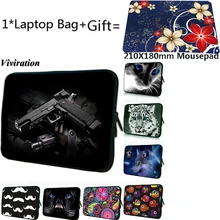Нейлоновый портфель с принтами, сумка для ноутбука huawei acer iPad, планшет ", 10, 12, 15,6, 13, 14, 15, 17, 17,3, 13,3, 11,6, чехол для ноутбука+ коврик для мыши