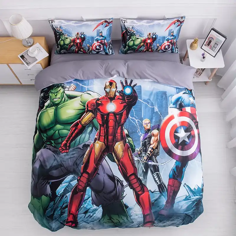 girls marvel bedding