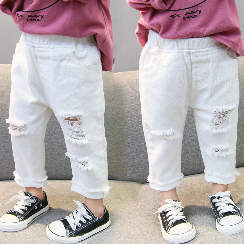 infant girl distressed jeans