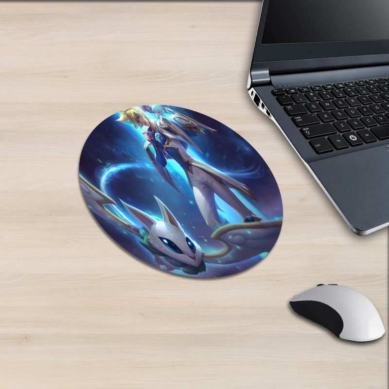 XGZ игра круглый коврик для мыши Лига Легенд игры персонажа Riven Yasuo сильный Matchup Esports