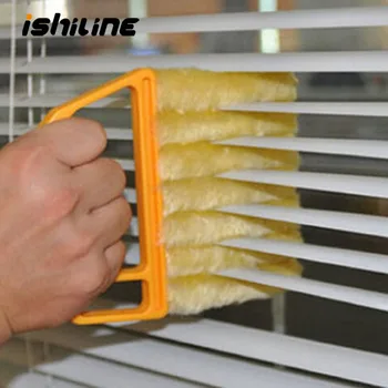 

Portable Window Cleaning Brush Venetian Blind Brush Vent Brush Washable Microfiber Home Cleaning Tools