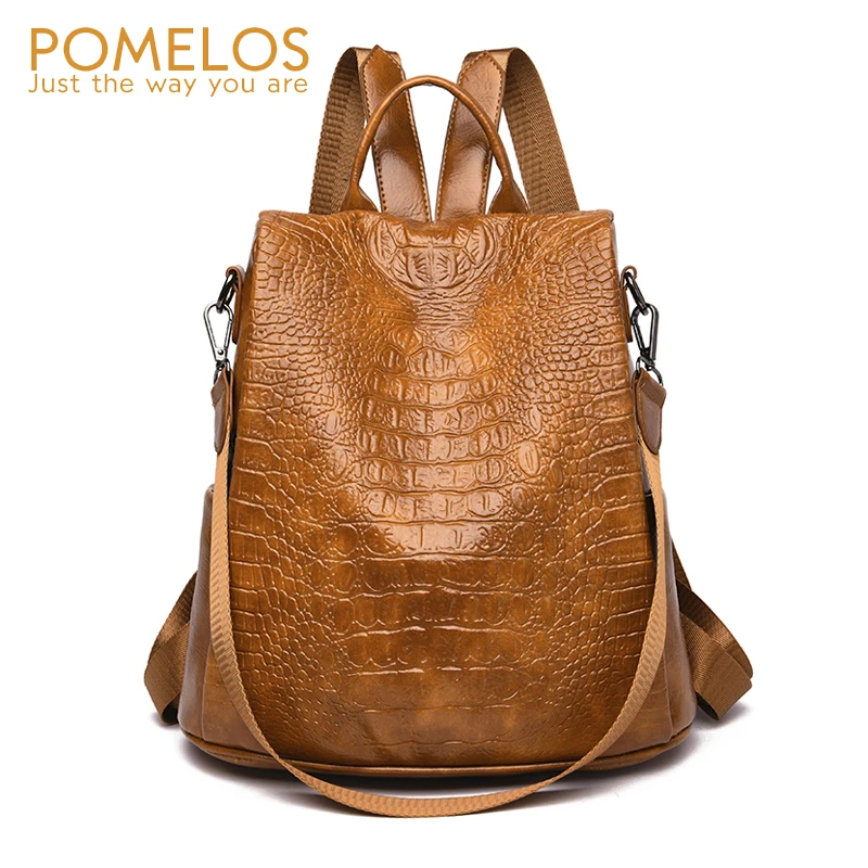 POMELOS женский рюкзак школьные сумки для девочек подростков из искусственной кожи