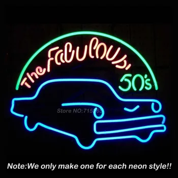 

Old style 50'S Neon Light Signs For Business bar Glass tube neon lamp grow light night light For Bedroom led lamp Custom light