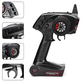 

Hot Sale New Version AUSTAR AX5 3CH 2.4G Transmitter With Receiver For RC Car