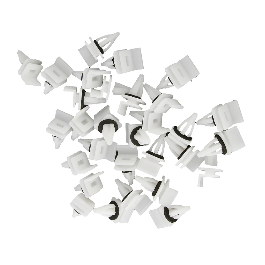 30pcs Side Skirt Joint Panel Threshold Clip Trim Mount For  Accord Civic