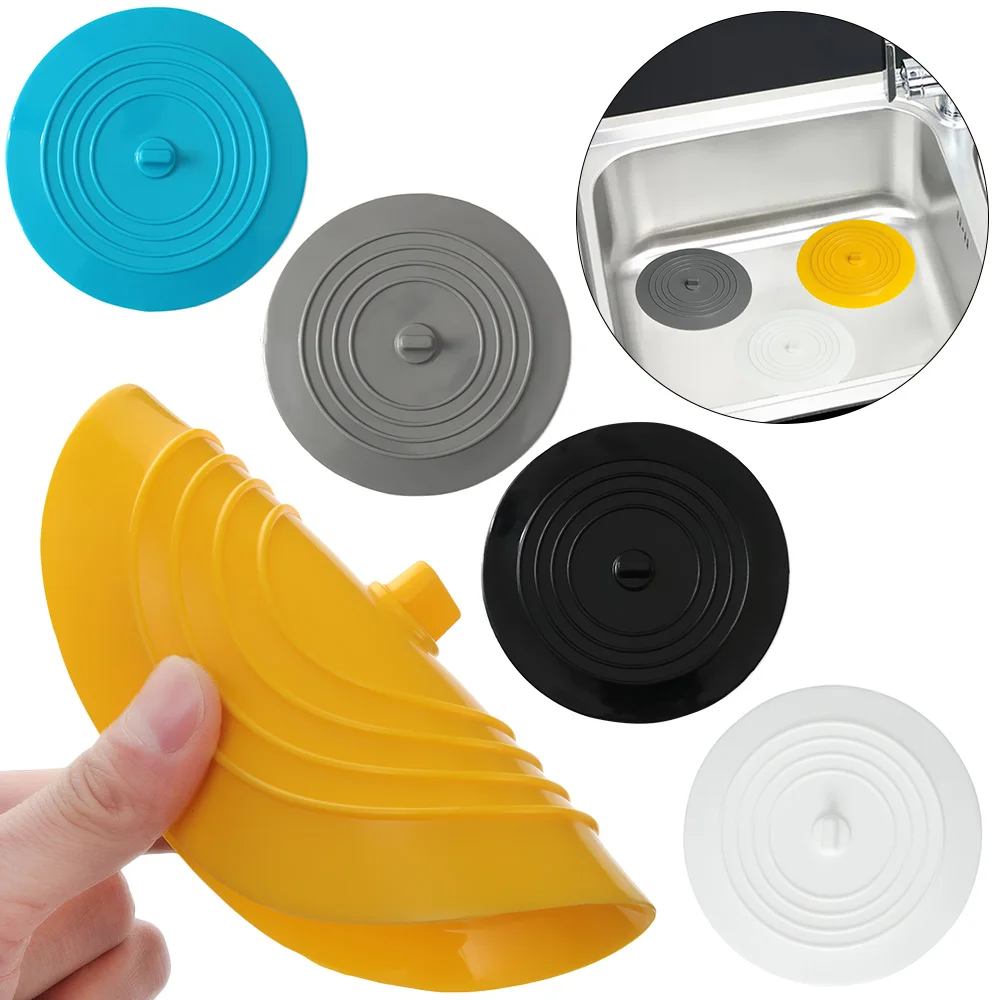 Watco Bouchon De Baignoire Universel Pousser-Tirer Nufitgrille De Silicone