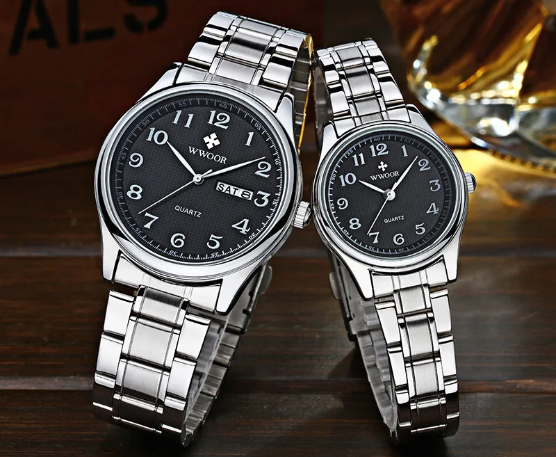 

Wwoor Grip MEN'S Watch Retro Middle-aged Waterproof MEN'S Watch WOMEN'S Watch COUPLE'S Watch