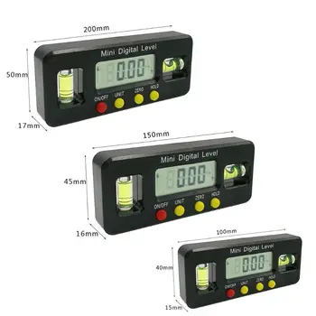 

Mini Digital Protractor Angle Finder Inclinometer Electronic Level with Magnetic 37MD