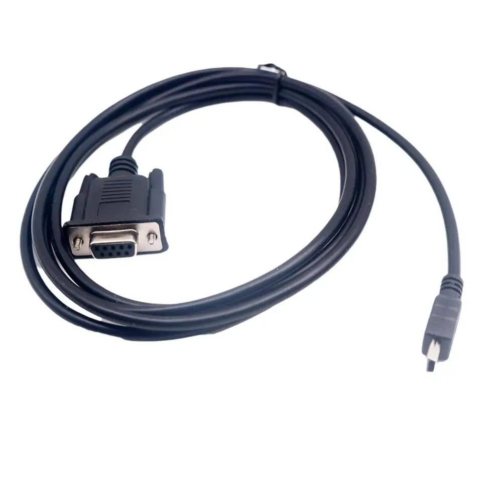1 шт. 6 футов Mini USB 2 0 штекер к RS232 DB9 9 контактный гнездовой адаптер Entension свинцовый