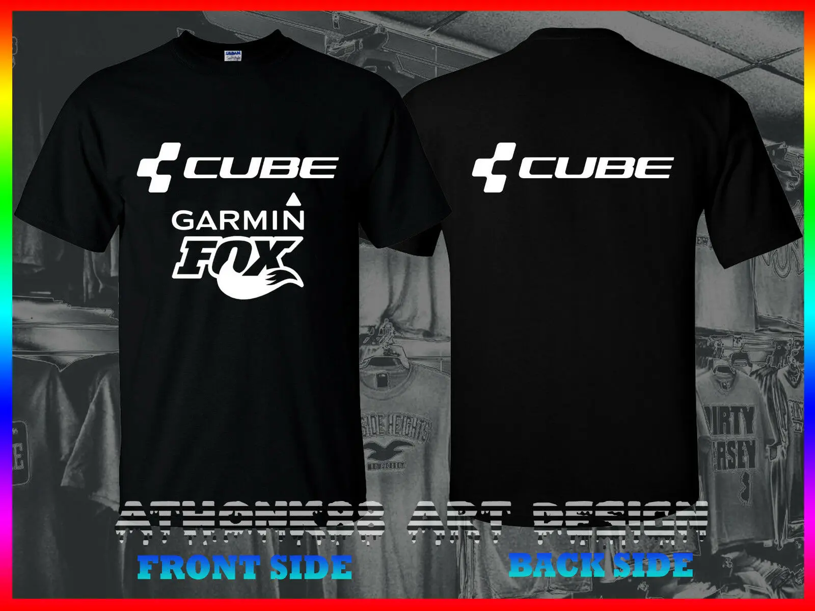 CUBE BIKE T SHIRT CUBE BIKE GARMIN GPS FOX MENS BIKER BICYCLE T SHIRT 2020  High quality Brand T shirt Casual Short sleeve O neck| | - AliExpress