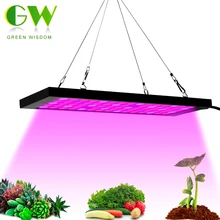 AC85-265V лампа для выращивания полный спектр светодиодный светильник для выращивания 2835 Чип красный+ синий+ ИК+ УФ Фито лампа для выращивания растений цветов саженцев