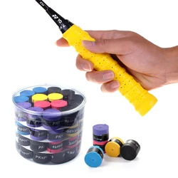 60 Pcs Tennis Racket Grip Dry Anti-Skid Sweat Tape Table Tennis Badminton Fishing Rod Hand Tape Glue Slingshot Winding