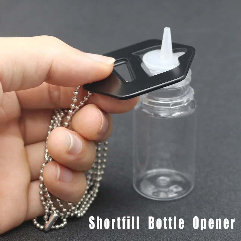 

Vapesoon E-cig Liquid Shortfill Bottle Opener Tool Shortfill Cap Removal Tool Portable
