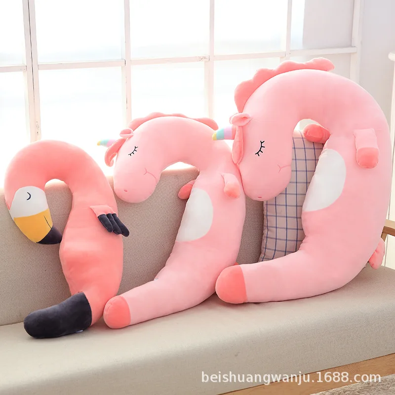 

Dorset Dudu Sleep Pillow Unicorn Doll Large Size Flamingo Pillow Plush Toys Hot Selling Doll Gift