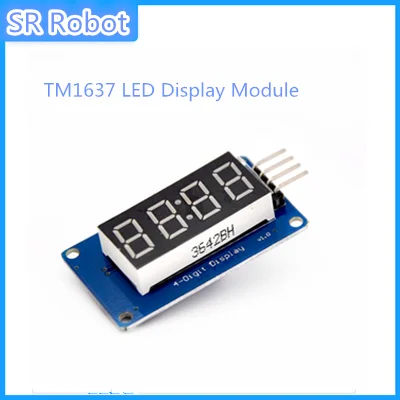Модуль светодиодного дисплея TM1637 для Arduino 7 сегментов 4 бита 1 5 дюймовые часы
