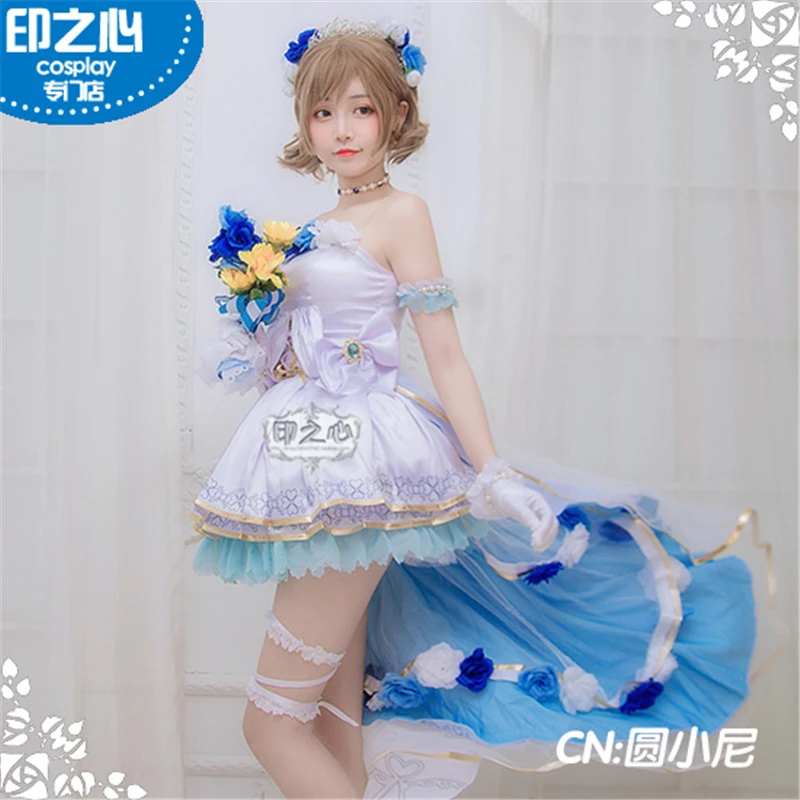 Аниме Love Live Sunshine Watanabe YouKurosawa Ruby Новое свадебное платье для всех членов