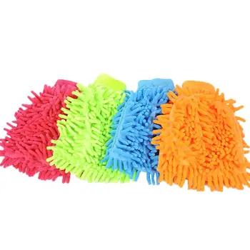 

LJL-Chenille Cleaning Gloves Gloves high-quality non-scratch large car wash and more, house cleaning car wash gloves, dusting Gl