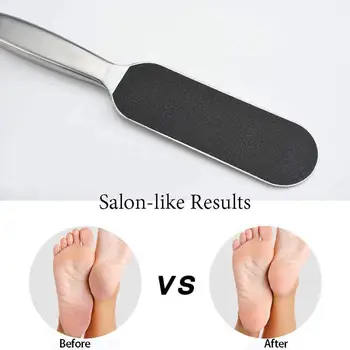 

ELECOOL New Double Side Foot Rasp File Dead Skin Callus Feet Remover Pedicure Professional Tools Files Foot Tools Care Z2S8