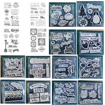 

Words Letter Rubber-Stamps for Scrapbooking & Stamping DIY Rubber Embossing Gift Making Card