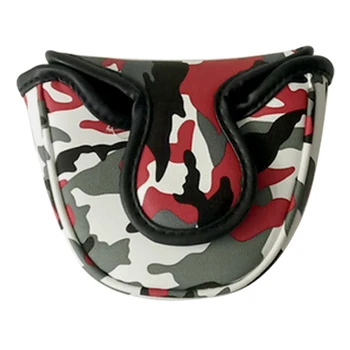 

Camouflage Golf Club Putter Headcover - Waterproof Golf Mallet Head Cover Center Putter Guard - Universal fit