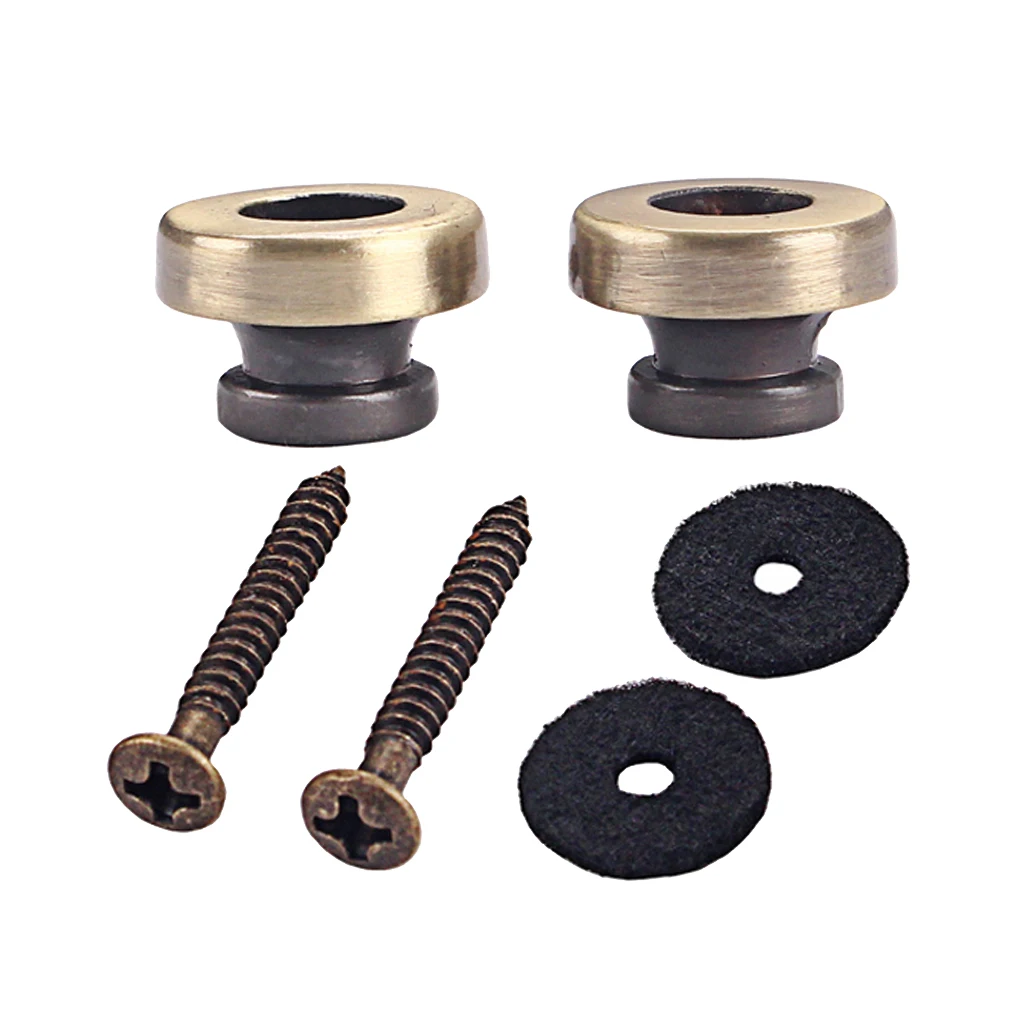 Guitar Strap Buttons Locks Straplock For  Electric Guitar Parts