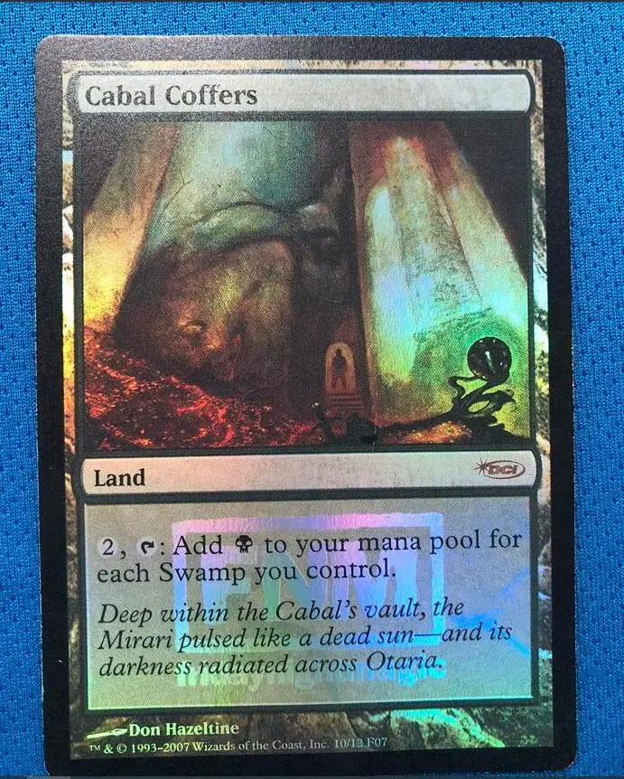 Cabal Coffers Friday Night Magic 2007 foil magician ProxyKing 8,0 VIP прокси-карты для сбора каждой карты mg