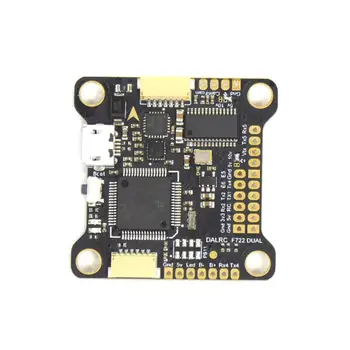 

RCtown DALRC F722 DUAL STM32F722RGT6 F7 Flight Controller MPU6000 and ICM20602 Built-in OSD for RC Drone