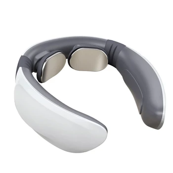 

Electric Neck Massager Pulse Back Modes Power Control Far Infrared Heating Pain Relief Tool Health Relaxation battery charging