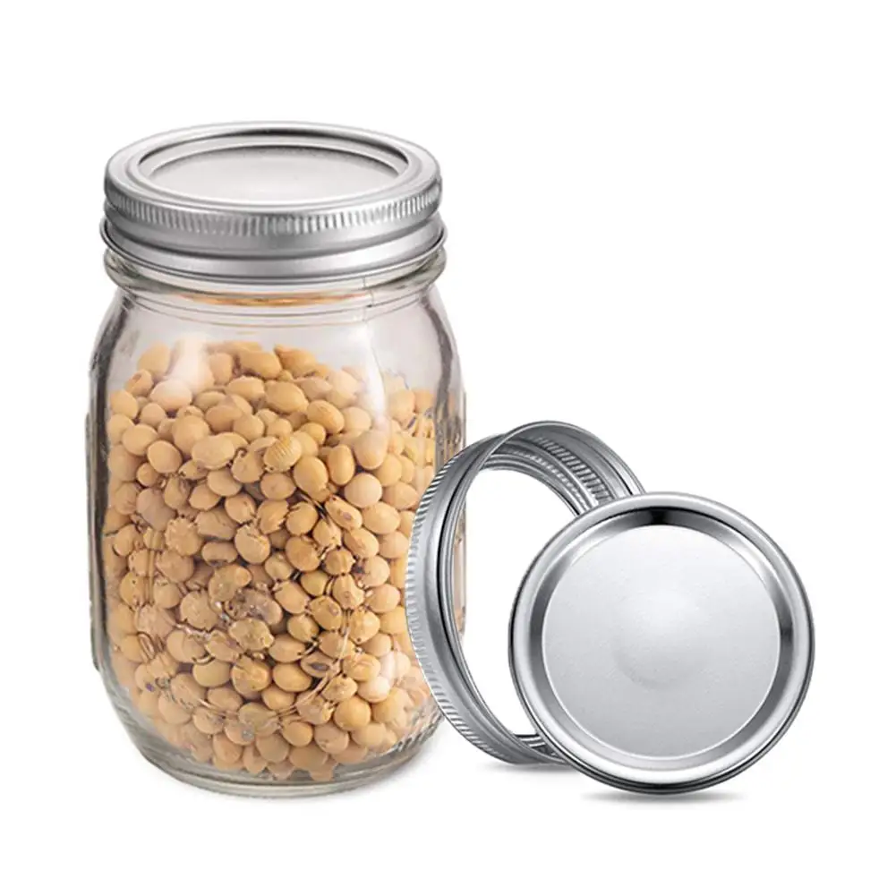 Mason Canning Lids 10/12/24PCS Leak Proof Sealing Food Keeping Fresh 70/86MM Regular Mouth Mason Jar Covers Kitchen Supplies food cover fresh keeping cover preservation cover bowl cover