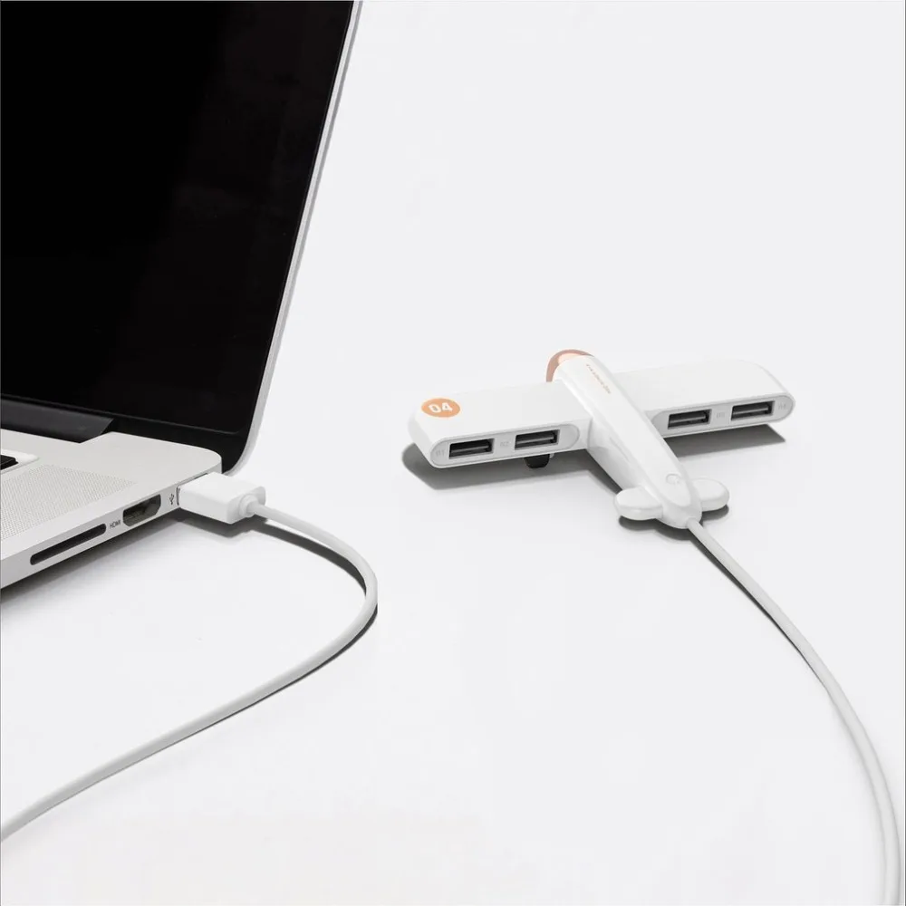 Концентратор данных air force one самолет разделитель USB 4 шт USB 2,0 интерфейс три цвета можно выбрать