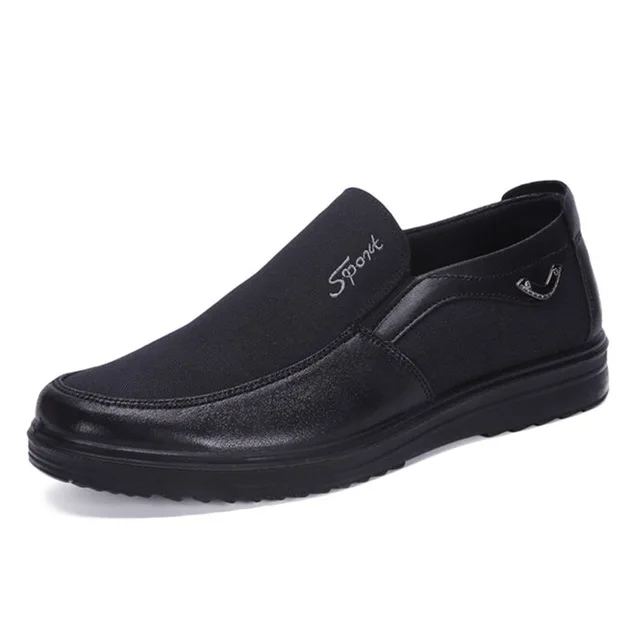 Новая мужская повседневная обувь высококачественные Замшевые мужские мокасины Удобные Мокасины Мужчины вождения мягкая Мужская обувь Размер 38-48 - Цвет: Black 2