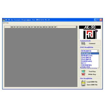 

Hot Car Key Programmer Tool Professional AK90+ V3.19 Match Diagnostic Tool for BMW EWS AK90 with Cable Key Programming Kit