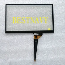 Фирменная Новинка 7 дюймов 10pin емкостный сенсорный экран для автомобиля dvd gps Сенсорная панель дигитайзер