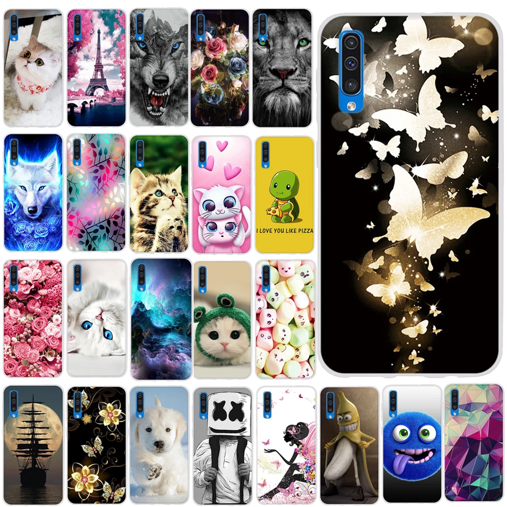 

Case For Samsung Galaxy A10 Case Silicone Cover For Samsung Galaxy A30 A20 A60 A70 Case Back Cover Soft TPU Coque Capa Shell