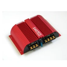 Красный 240 Вт аудио автомобиля 12V Усилитель 2 способа высокого Мощность Автомобильные усилители